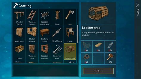 Traps And Metal Items Raft Original Survival Game Walkthrough And