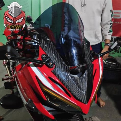 Jual Frame Windshield Visor Carbon Kevlar Cbr R R K G K N