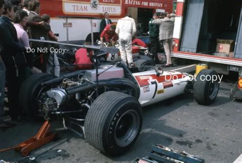 Team Lotus Honda Ra Paddock Mm Slide Graham Hill Surtees