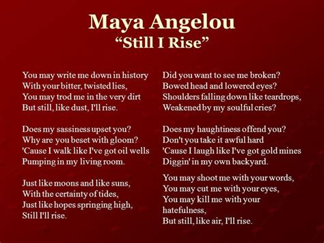 Image Result For Still I Rise Maya Angelou Still I Rise Still I Rise