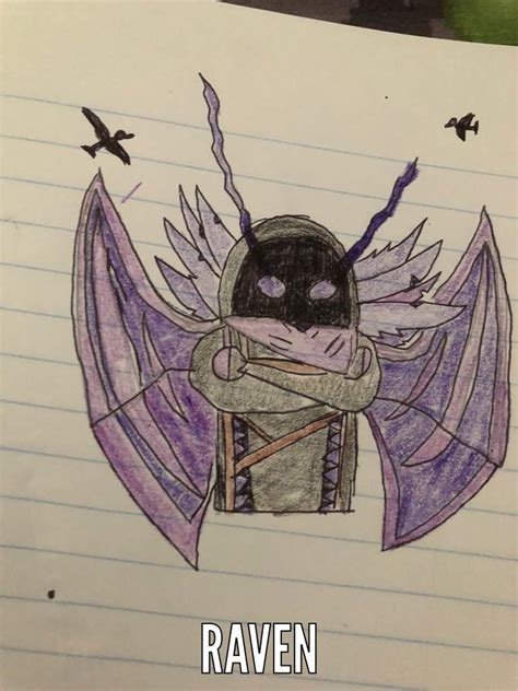 The raven skin is the most easyist skin i can draw | Fortnite: Battle ...