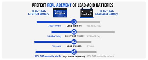 DCHOUSE 12 V 12 Ah LifePo4 Battery Deep Cycles With 15 A BMS 10 Year