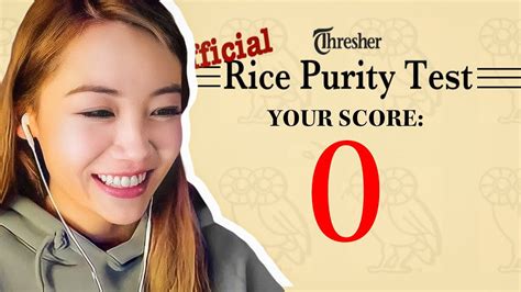 Fanfan Takes The Rice Purity Test Youtube