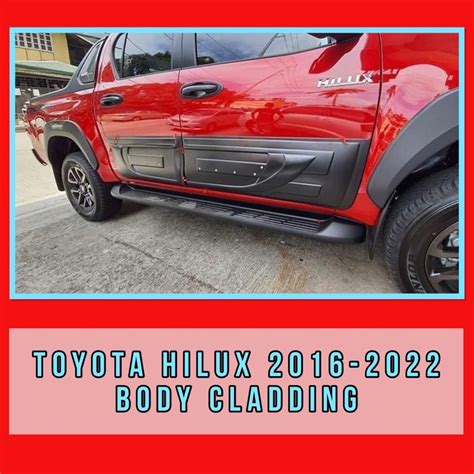 Toyota Hilux Oem Body Cladding For Conquest Revo Shopee