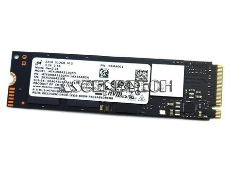 MTFDHBA512QFD MTFDHBA512QFD-1AX1AABGA | Micron 512GB Ssd MTFDHBA512QFD ...