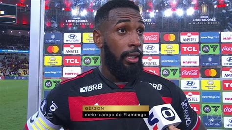 A declaração de Gerson após o Flamengo se classificar em segundo