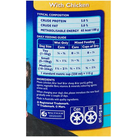 Chum Dog Food Chicken 700g The Reject Shop