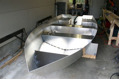 16 Foot 5m Aluminum Utility Skiff Kit Metal Boat Kits