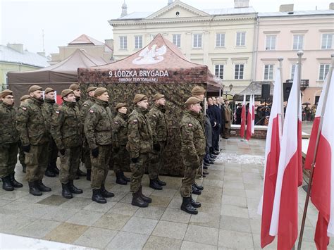 Przysięga wojskowa WOT Zespół Szkół Centrum Kształcenia Zawodowego