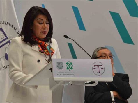 Presenta Informe Presidenta Del Tja De Ciudad De México