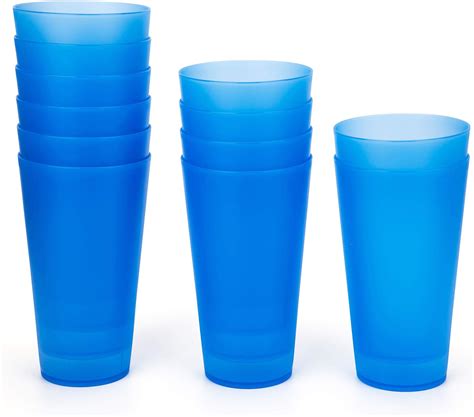 Kx Ware 32 Ounce Plastic Tumblerslarge Drinking Glasses