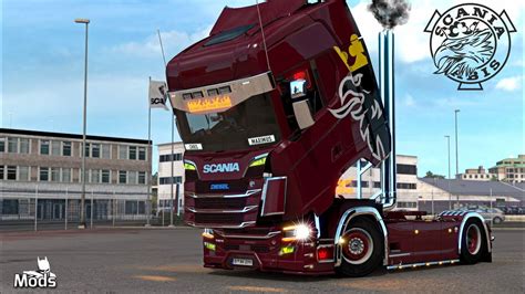 Ets Scania Next Generation Big Tuning Pack Euro Truck Simulator