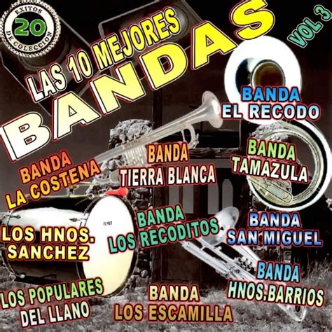 Música Romántica De Banda Varios Artistas 20 Exitos De Colección Las