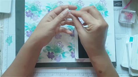 15 Minute STAMPED ONE SHEET WONDER Challenge ALL THINGS FABULOUS YouTube