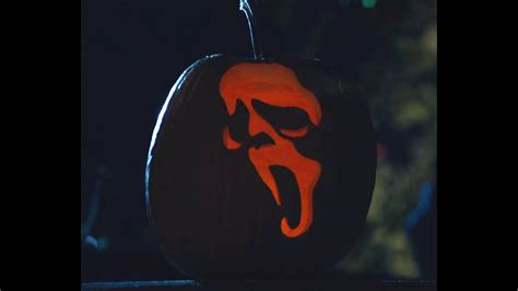 Scream Mask Pumpkin Carving