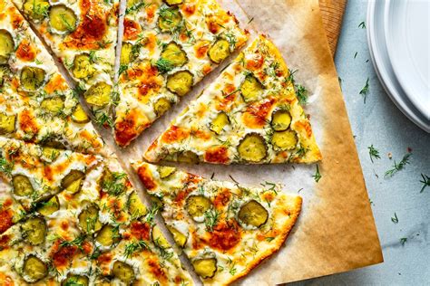 This Pickle Pizza Recipe With Canadian Bacon And Dill Is A Winning