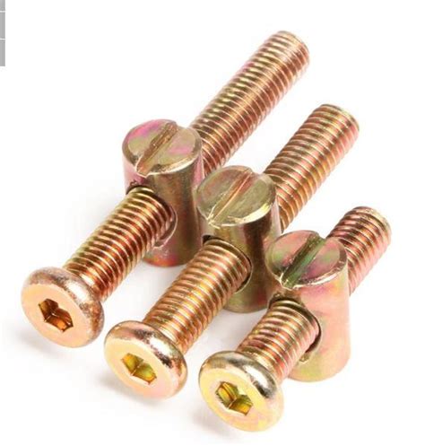 Nickel Bronze Zinc Coating M6 Furniture Joint Connector Cap Nut And