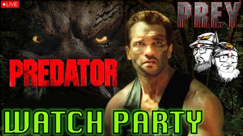 Predator Watch Party New Predator Preymovie On Hulu Youtube