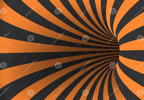 Vector Spiral Optical Illusion Template Spiral Twisted Vortex Tunnel