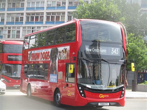 YX18 KTC Go Ahead Enviro 400 MMC EH254 On The 343 At Ele Flickr