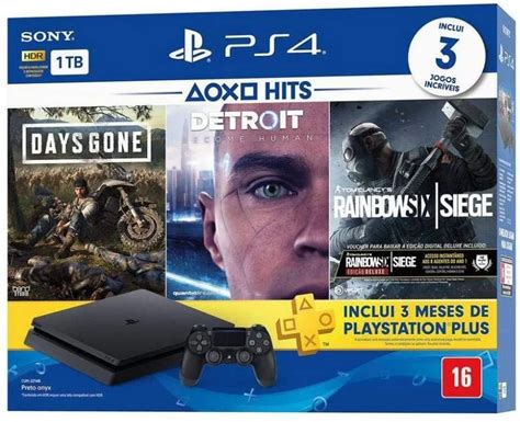 Sony PlayStation 4 Slim + Hits Bundle - Consolevariations