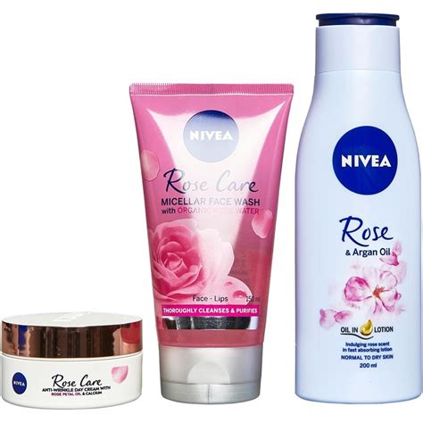 Buy Nivea Womens Soft Rose Heaven T Set Multi