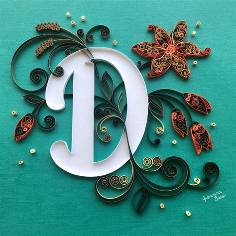 Monograma Em Quilling Accessories Enamel Pins Jewelry