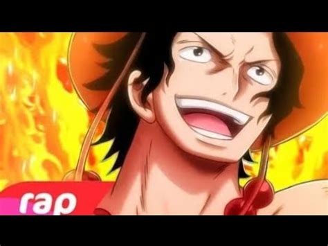 Rap Do Ace One Piece PUNHOS DE FOGO REEDITADO 7MZ YouTube