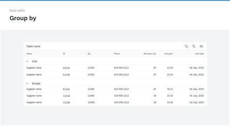 Scroll Bar Data Table Reading Data User Experience Design Write To