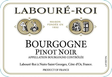 Laboure Roi Bourgogne Pinot Noir Wine