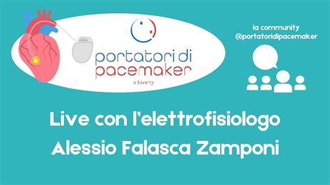 Live Con Elettrofisiologo Alessio Falasca Zamponi YouTube