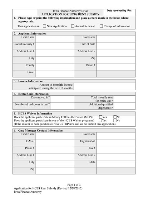 Iowa Rent And Utility Assistance Program Application Fill Out Sign