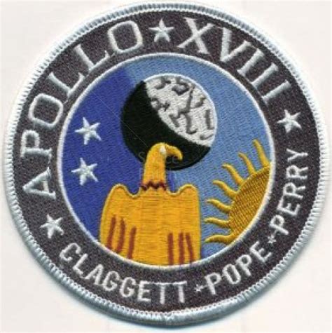 Apollo 18 - Movie/Fantasy Patch - "Space" | Space Patch Database