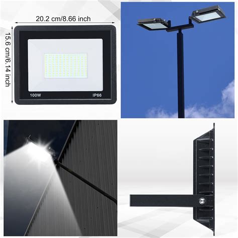 Retisee Luces De Inundaci N Led Para Exteriores Impermeables Ip