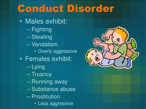 Ppt Conduct Disorder Powerpoint Presentation Free Download Id6796863