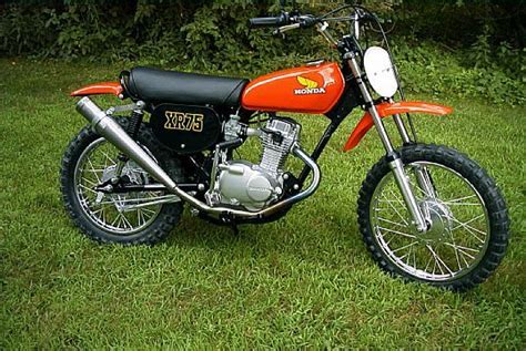 1976 Honda Xr75 K3 My First Dirt Bike Motorcross Bike Motocross