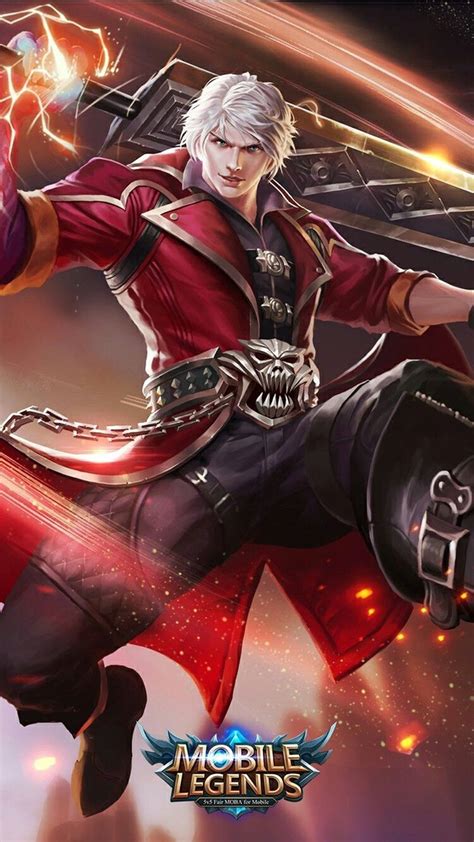 Mobile Legends Alucard Illustration Mobile Legends Ba