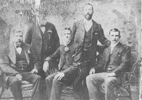 Prahran Formal Group Portrait Of Five Men