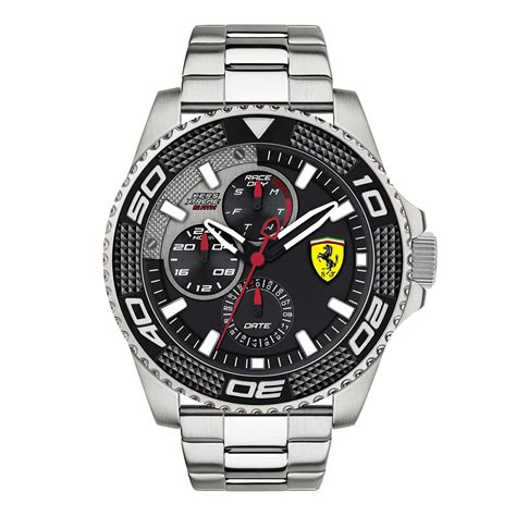 Buy Scuderia Ferrari Kers Xtreme Black Dial Multifunction Watch