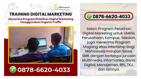 Call Workshop Pemasaran Online Di Kepanjen By Info