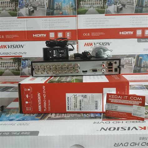 Jual HIKVISION TURBO HD DVR DS 7216HGHI K1 Di Pekanbaru