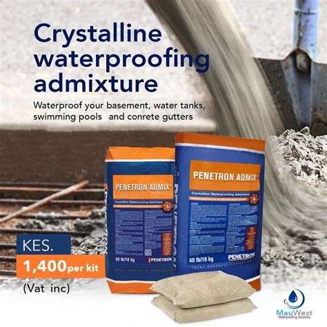 Penetron CRYSTALLINE WATERPROOFING AND DURABILITY ADMIXTURE For