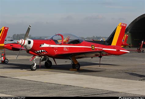 ST 23 Belgian Air Force SIAI Marchetti SF 260M Photo By MILSPOT ID