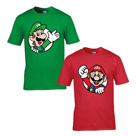 Mario Shirts Super Mario And Luigi T Shirt Mario And Luigi Shirt