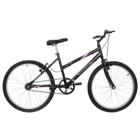 BICICLETA ARO 24 SEM MARCHA FEMININO PROMOCIONAL PRO TORK ULTRA BIKES