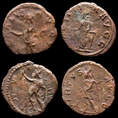 Imperio Romano Victorinus Tetricus I And II 269 274 A D Lot