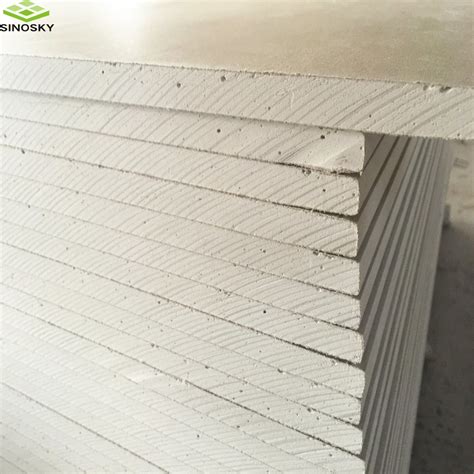 Water Proof Plaster Board Fire Resistance Gypsum Board China Gypsum