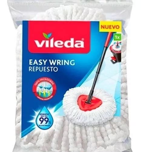 Cabezal De Repuesto Mopa Giratoria Easy Wring And Clean Vileda