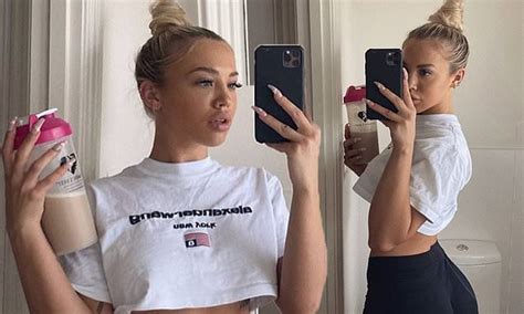 Tammy Hembrow Cashes In On Coronavirus Fears By Promoting Vegan Protein