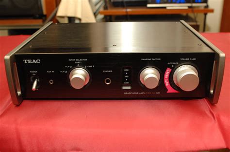 【目立った傷や汚れなし】teac Ha 501 ヘッドホンアンプ （説明書、電源ケーブル付属） の落札情報詳細 ヤフオク落札価格情報 オークフリー